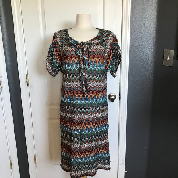 Sundance Dresses & Skirts - Sundance funky boho print dress